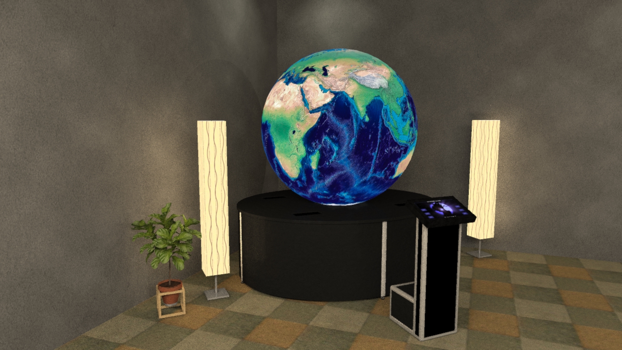 1.5m GeoDome Globe